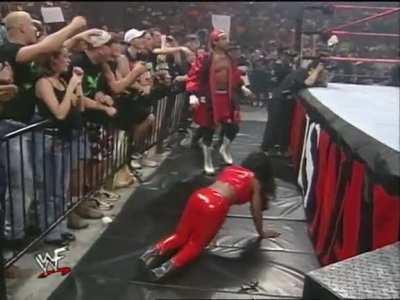 Sable dress ripped off - WWF RAW IS WAR - 07/20/1998