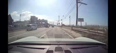 When someone tries to hit & run a GT3