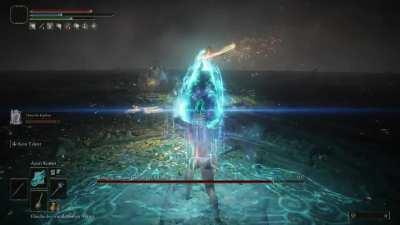 He´s just standing there MENACINGLY