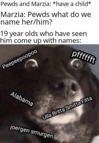 Pewds is too good at names