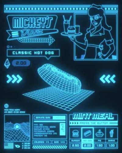 American Diner Menu (circa 2055) [OC]