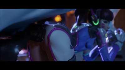 D.Va railed [Overwatch] (thebartender)