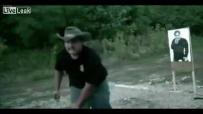 I just fucking shot myself