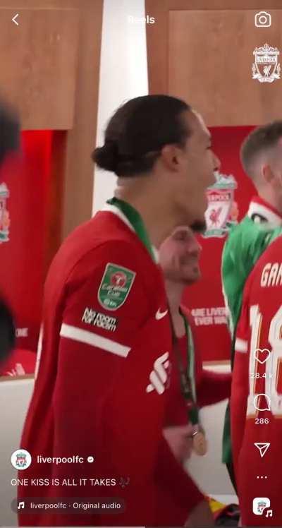 Party mood in the dressing room