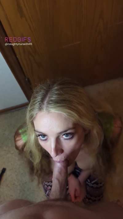 Nurse Brandi doing what she does best 