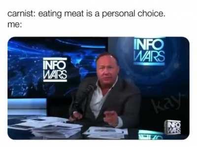 The only correct way to respond