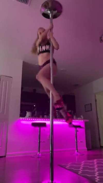 Slowly getting better at dancing!