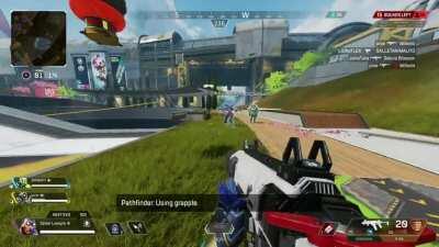 A Caustic trap returns to the wild