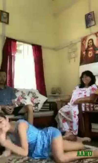 WAP infront of the parents.