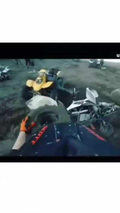 Trying to catch an atv