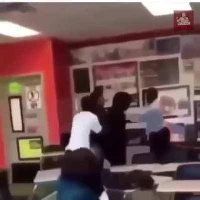 A teacher doing his job