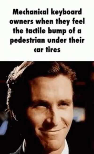 average mechanical keyburd user