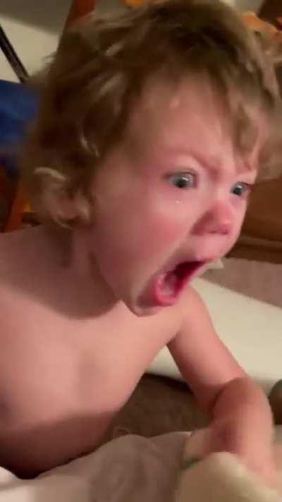 My niece going full demon!