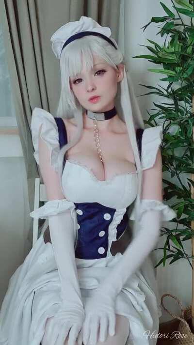 Tea time with Belfast - cosplay by Hidori Rose