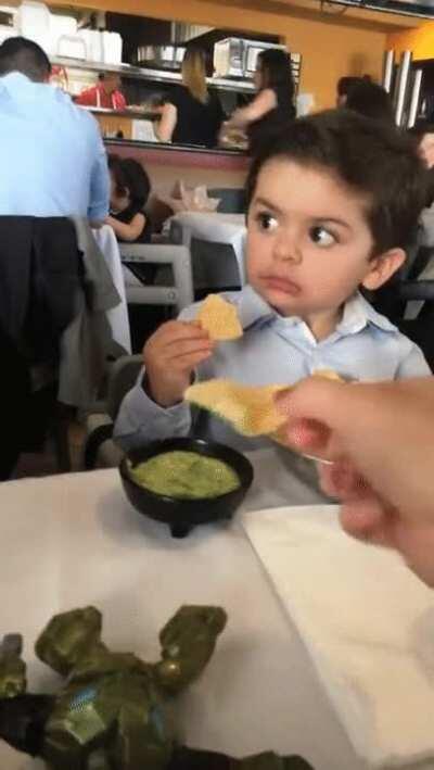 Joey doesn't share food!