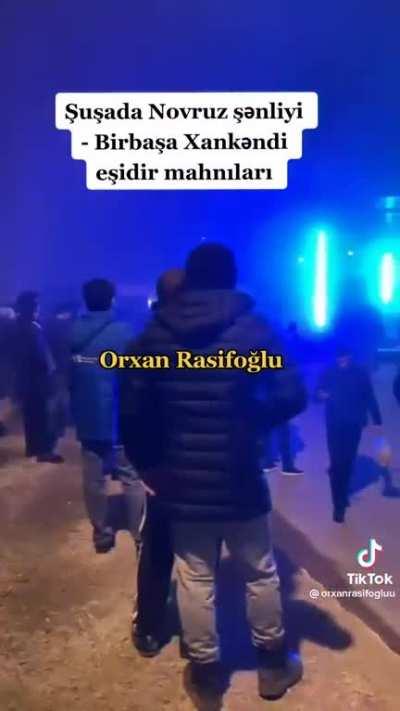 Yesterday there was a literal party going on in Lachin corridor for Novruz…