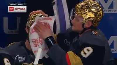 Jack Eichel being a great teammate