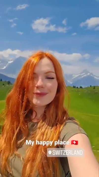 I hear Switzerland is a great place this time of year