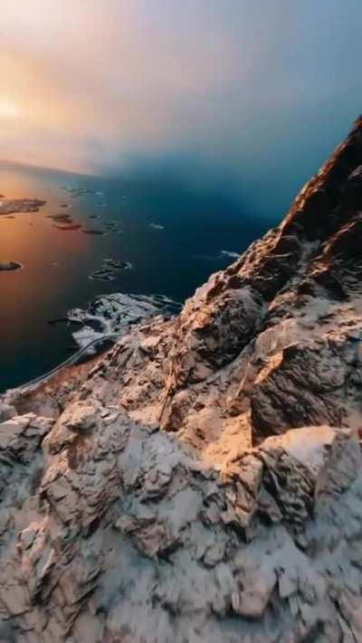 Lofoten Island sunset, Norway