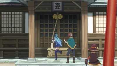 Nothing. Just happy Aqua