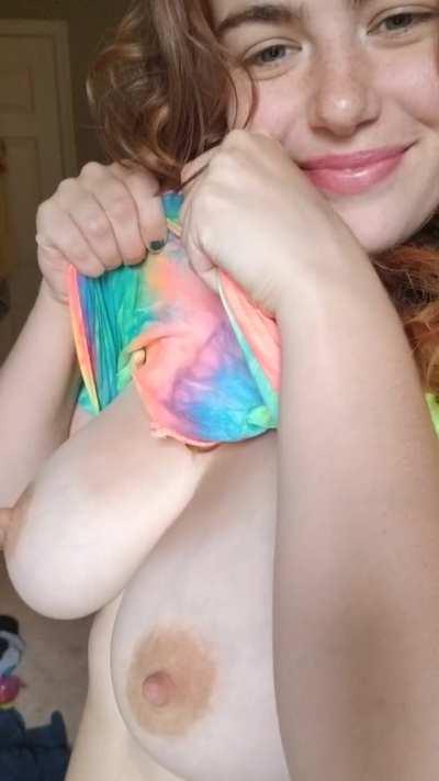 A drop from the side, because variety is the spice of life.