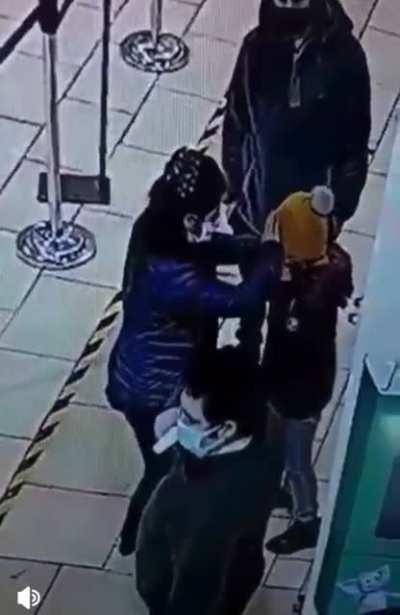 After Spraying a kid in the face with hand sanitizer instead of taking his temperature.