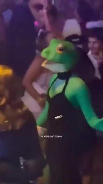 Someone is going to get warts.