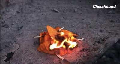 Doritos are highly flammable and can be used as a fire starter