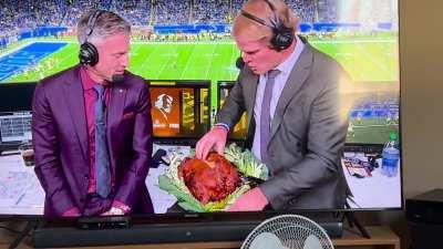 Greg Olsen violating a Turkey