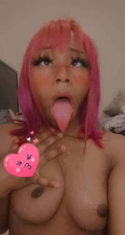 If it’s sloppy, I would love to please you even more 💞