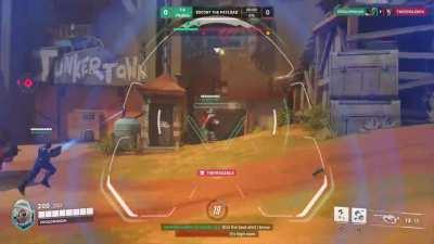 mei being a team player as usual