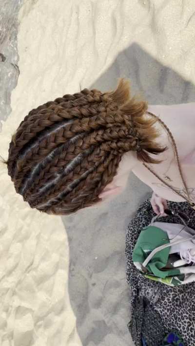 I'm sure I camouflage myself with the sand