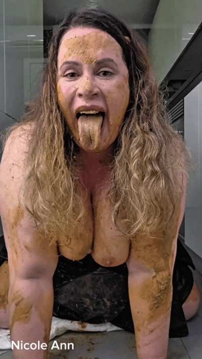 Bratty Nicole eats shit and ash for daddy.