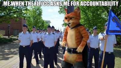 All cadets present, I guess