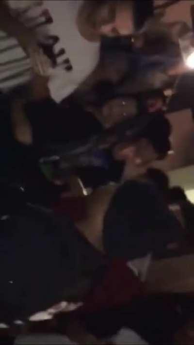 X being kicked from of show (might be rare)