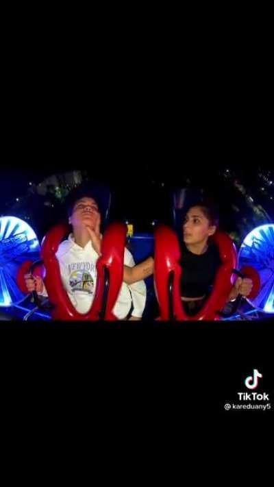 Slingshot ride was very scary