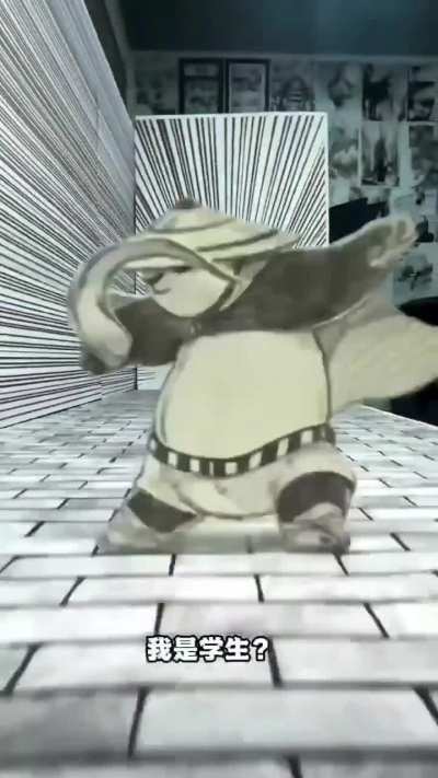 🤯They really made Kung Fu Panda fight in real life… but on paper?!