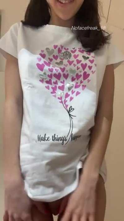 I would be very horny if even one of you like this😘