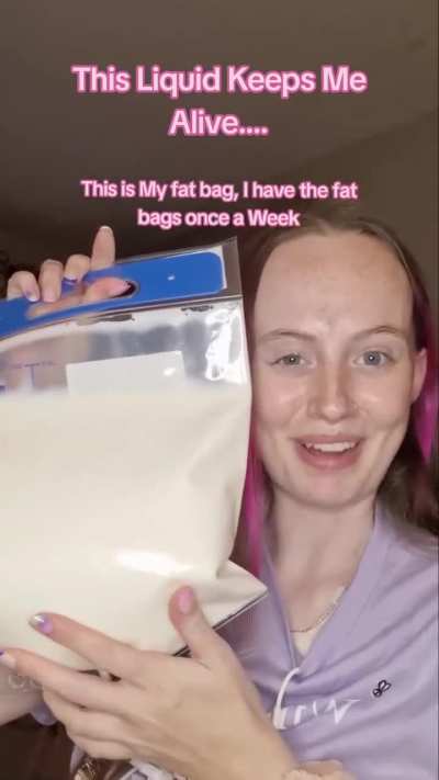 Girl with broken Digestive system