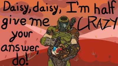 There is a flower within my heart, Daisy, Daisy!