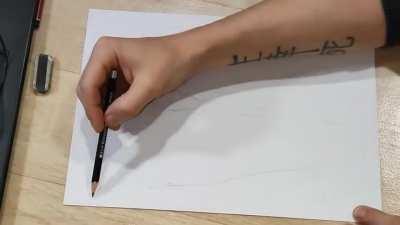 #nsfw видео для тех кто думает что рисую с монитора ....