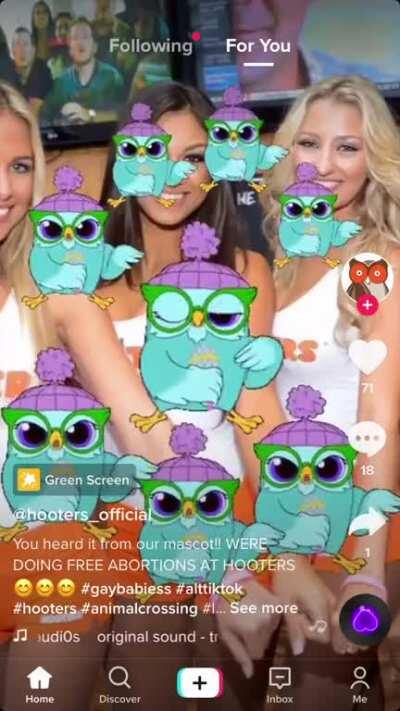 I want my abortion beer battered. Read the title on the video