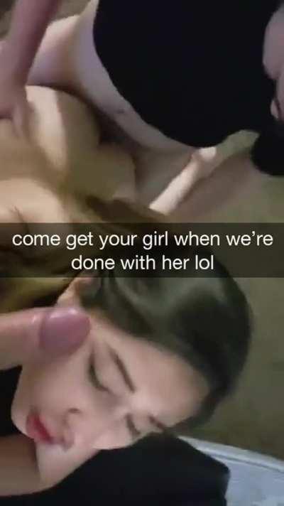 Your girl always found MMF threesomes hot, but you never knew she'd have one without including you