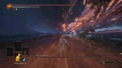 Dark Souls 3 but the FOV is insanely high (Defeating Midir till Elden Ring is released Day 35)