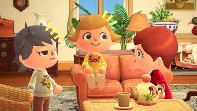 I made the Golden Girls Theme Song Intro in ACNH