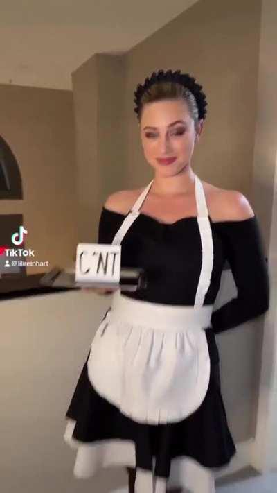 Lili Reinhart Serving 