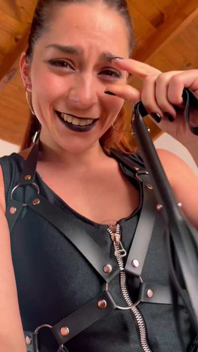 Your cock is so small that it makes me laugh