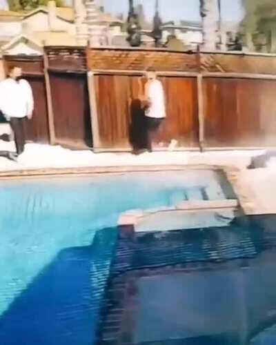 Everything’s fine as long as you don’t look down right?