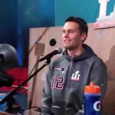 Probably the most thoughtful question he’s been asked