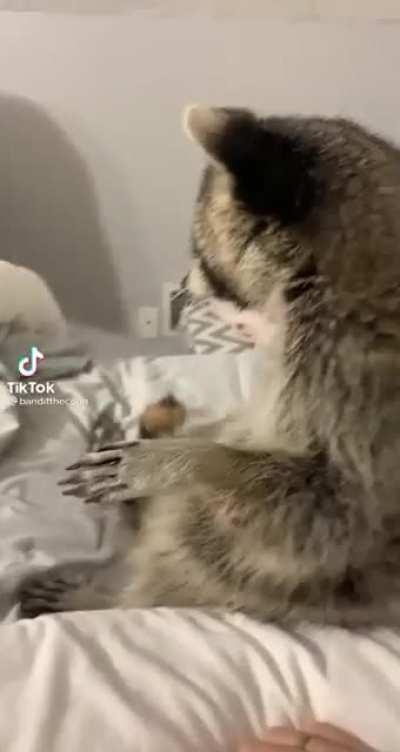 Making sure she’s still there